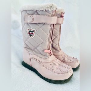 Totes long snow boots pink size 11